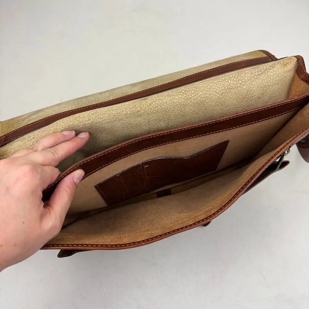 VTG Cappelletti Leather Briefcase